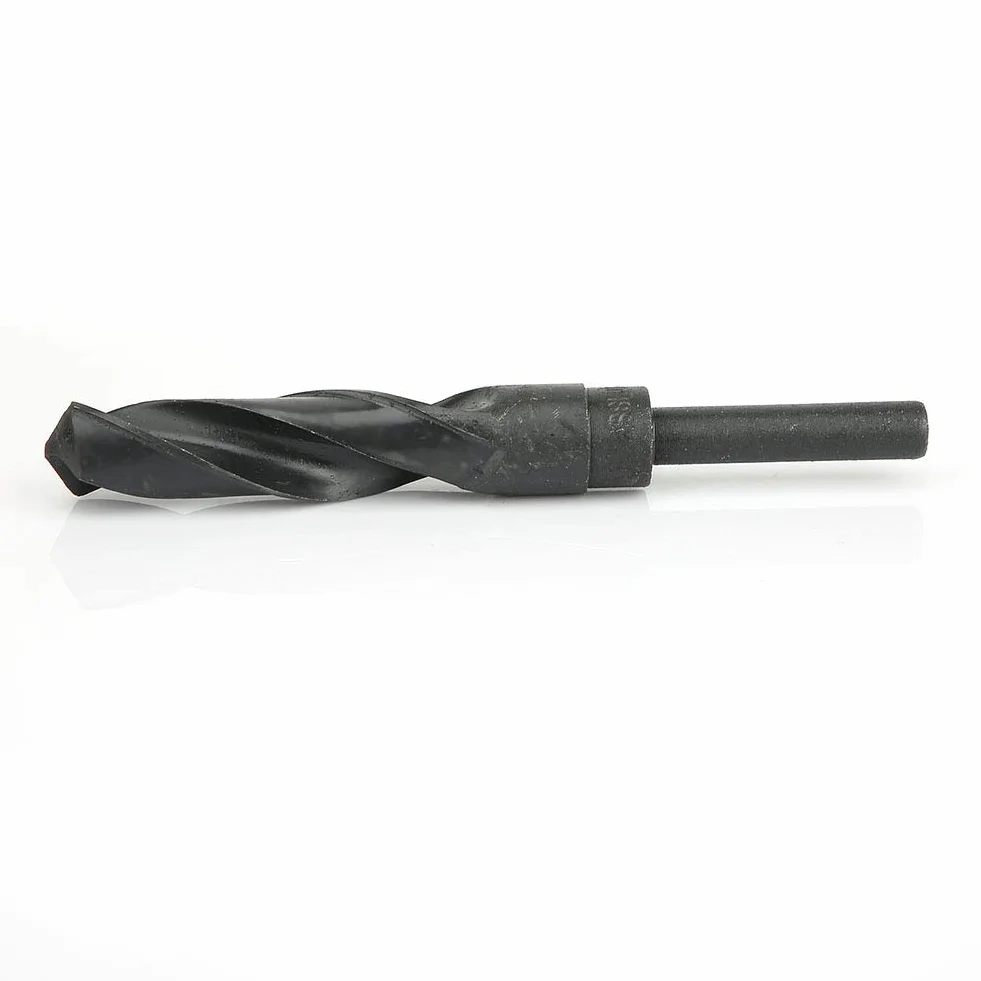 Wiertło spiralne HSS o zredukowanej średnicy 1/2 cala, 1, wysoka twardość, ostre cięcie, do obróbki metalu (20 mm)