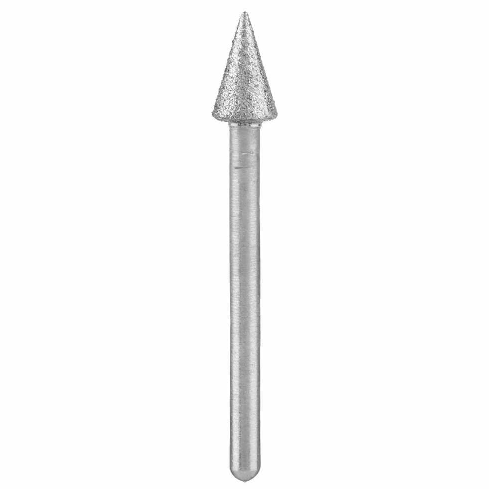20 teile/satz Diamant Schleifen Polieren Bohrer Rotary Point Hartmetallfräser für Power Drehwerkzeug Zubehör