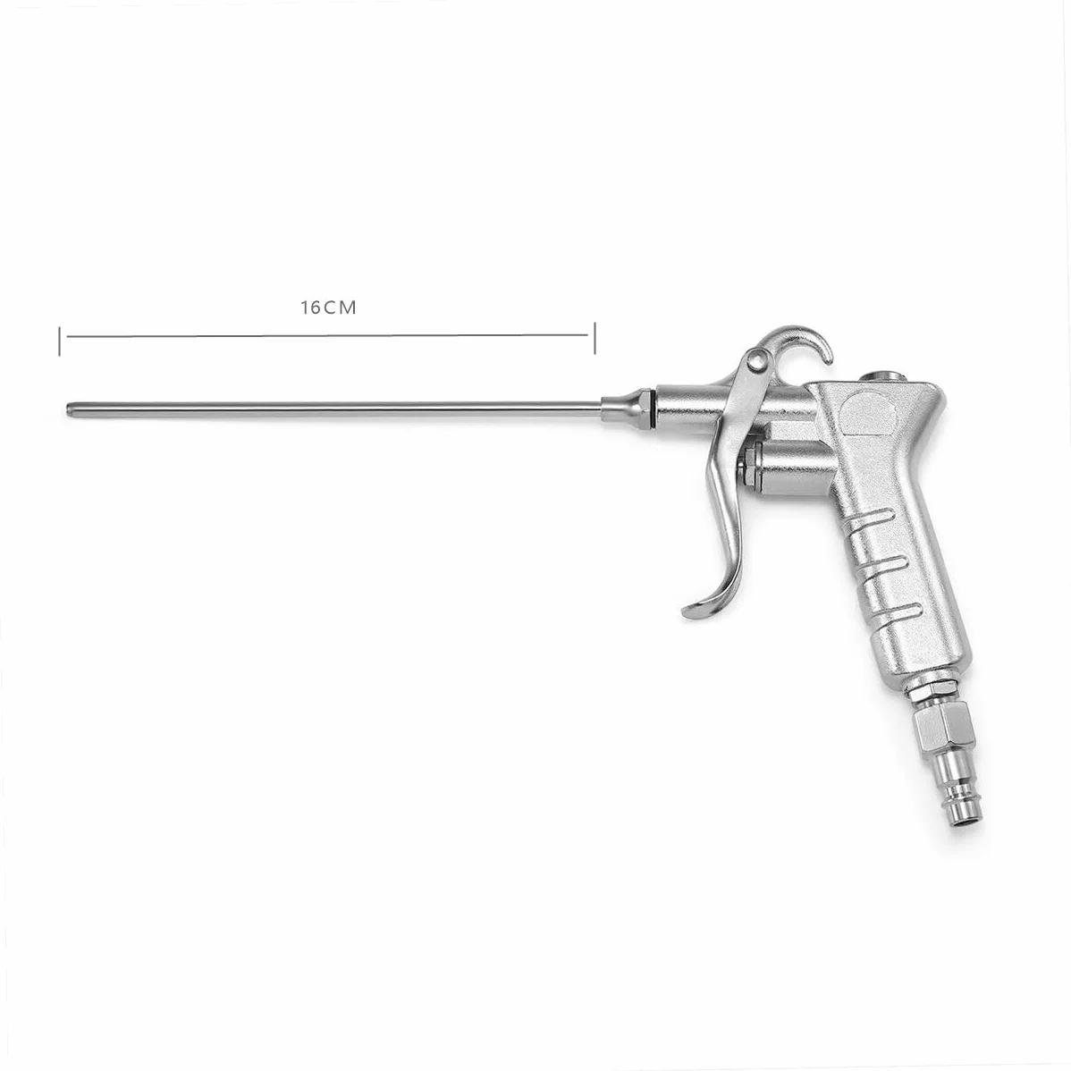 Pistolet pneumatyczny z dyszą Venturi i 3 dyszami (pistolet do dmuchania powietrza) do szybkiego schnięcia i dmuchania.
