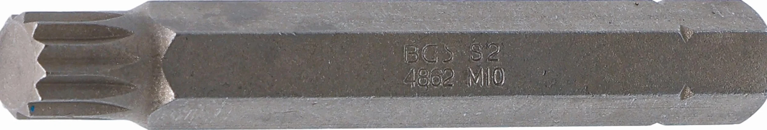 BGS 4862 | Bit | długość 75 mm | napęd 10 mm (3/8") | gniazdo wielokątne (do XZN) M10