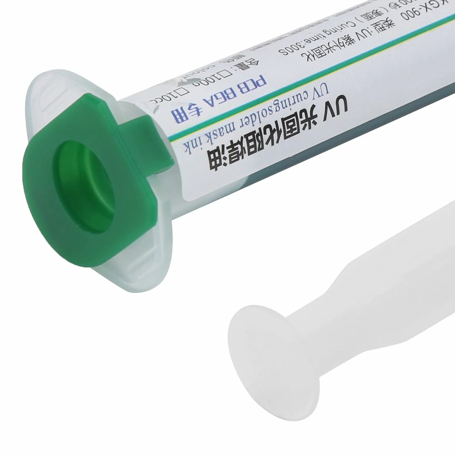 KGX-900 zielony (10 cm3) tusz do maski lutowniczej utwardzany promieniami UV z drukiem pinowym PCB płytka drukowana izolacja konformalny lakier