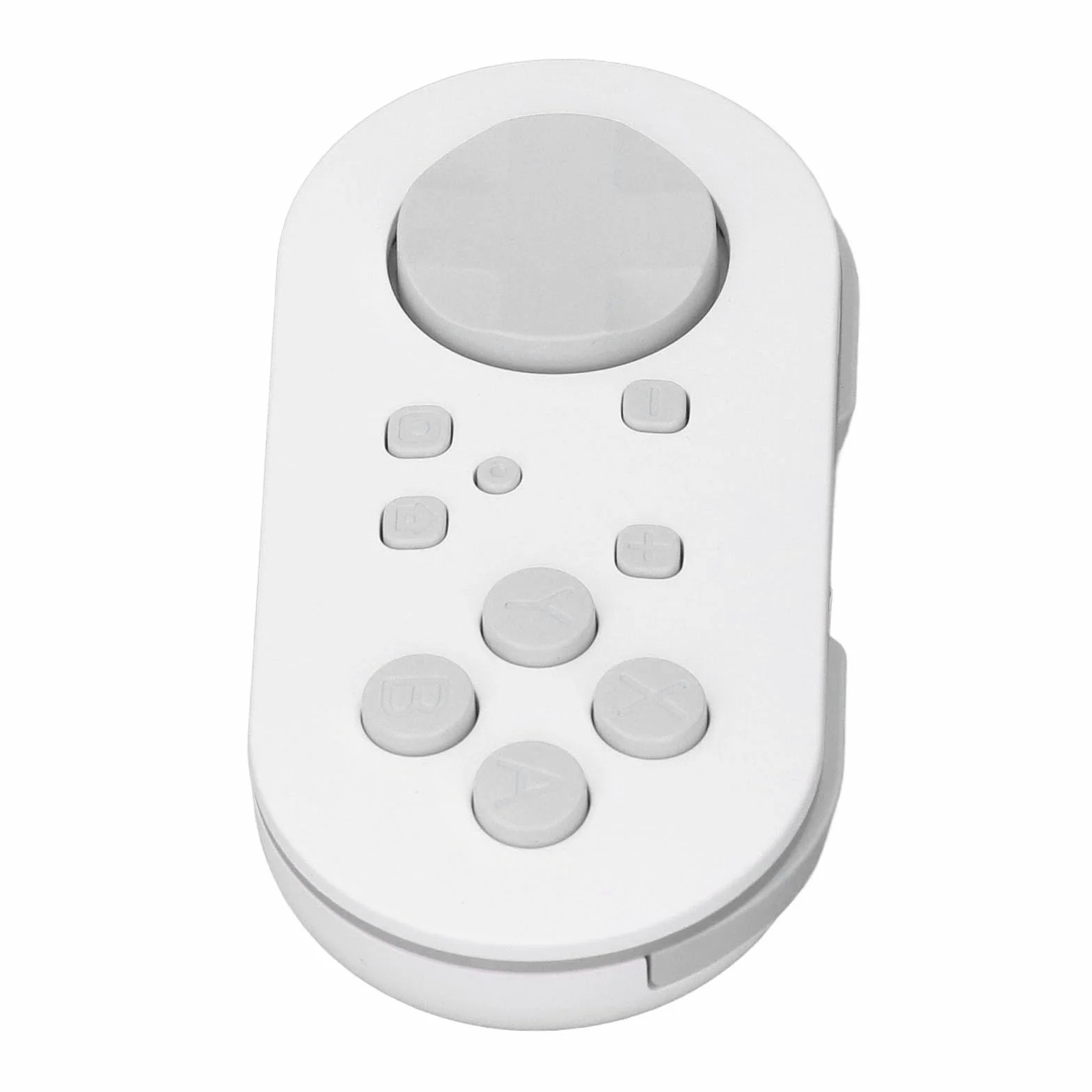 Kontroler Bezprzewodowy Gamepad dla Aplikacji Anki, Przenośny Kompaktowy Kontroler z Kablem i Paskiem do Przełącznika, Odpowiednie dla Studentów i Graczy (WHITE)