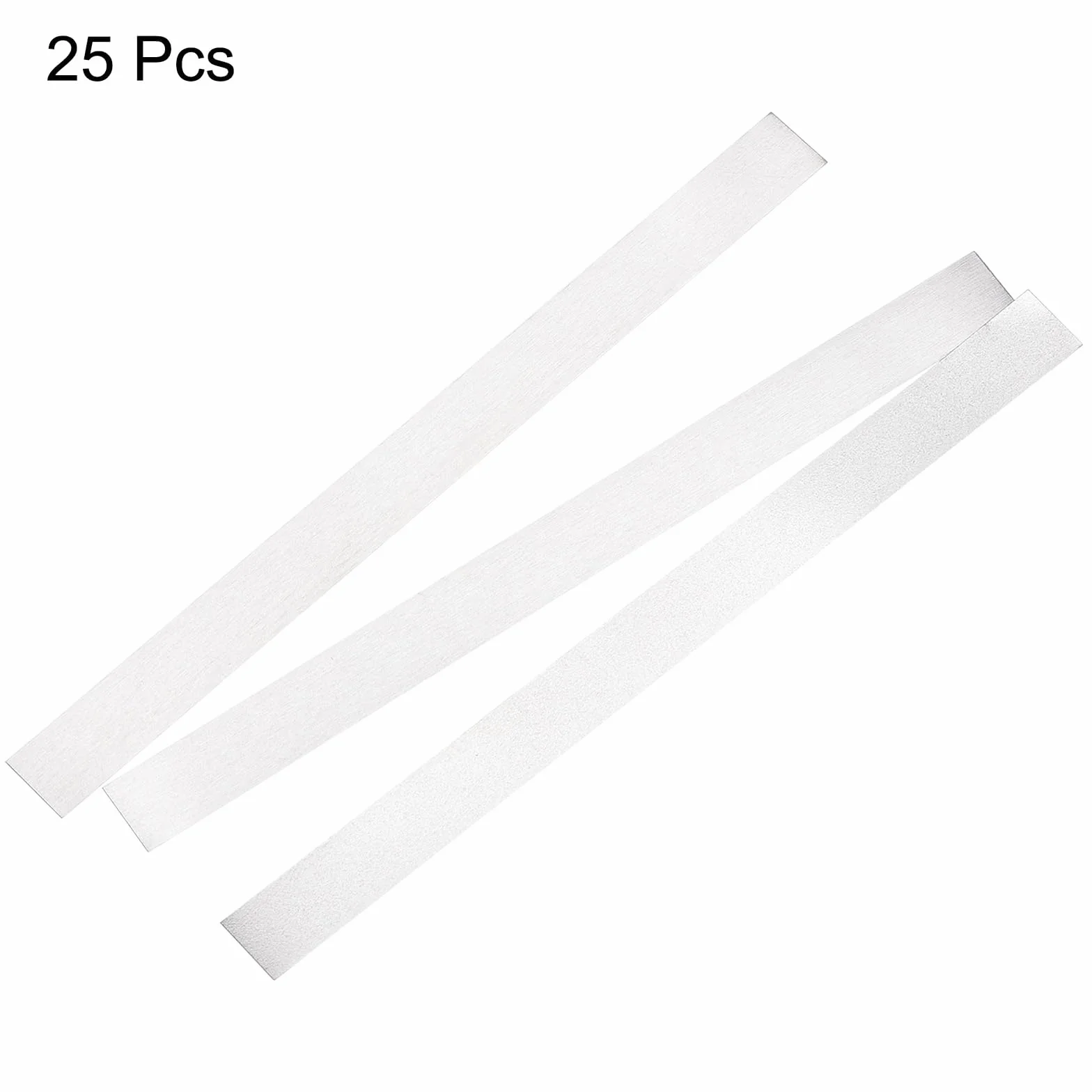 QUARKZMAN Taśma z czystego niklu 0,15 mm x 8 mm x 100 mm Język lutowniczy do baterii i lutowania punktowego, 25 sztuk
