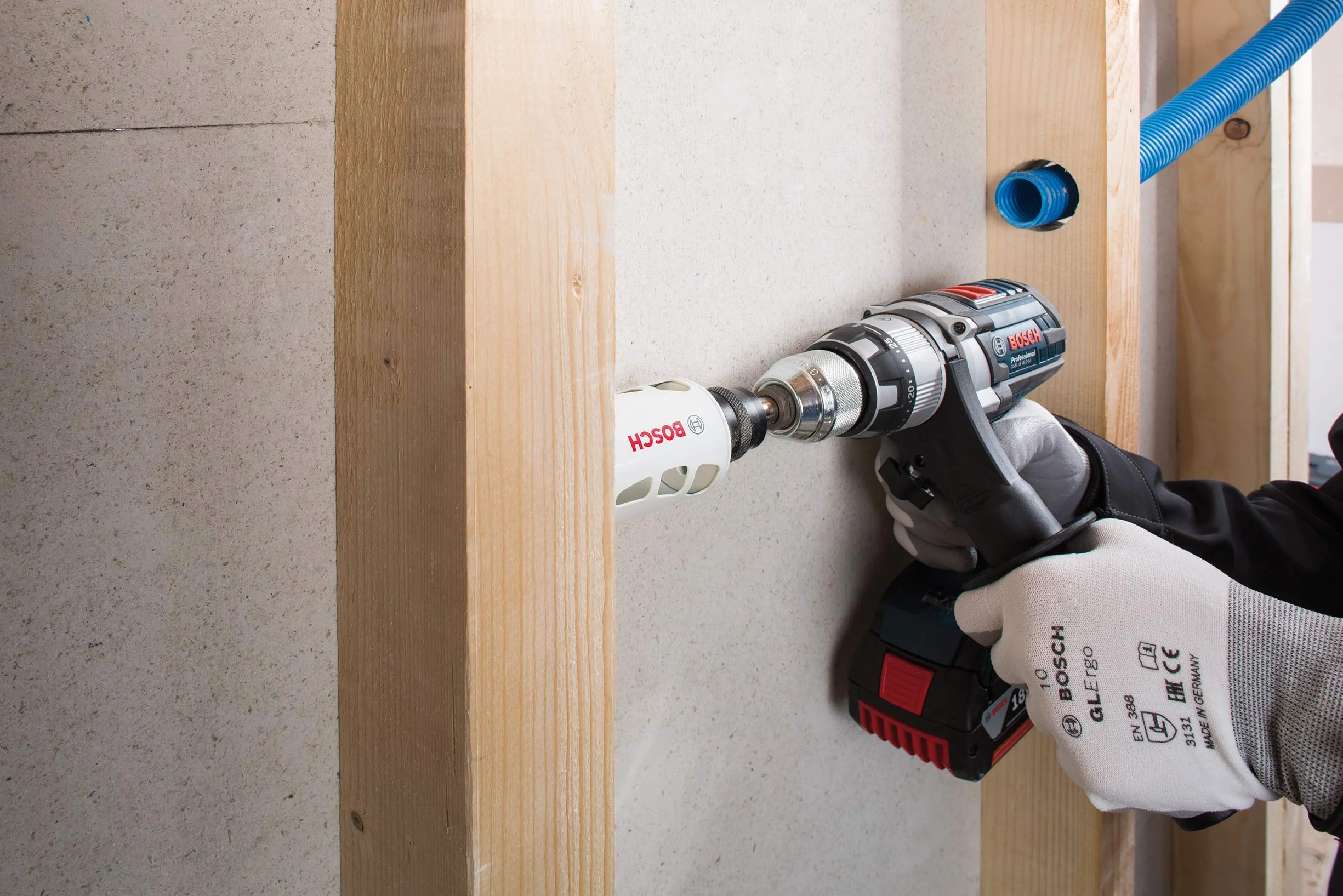 Bosch Accessories 11-częściowy Zestaw Otwornic Progressor for Wood & Metal Set (dla Elektryków, Ø 25-86 mm, Akcesoriów Wiertarek)