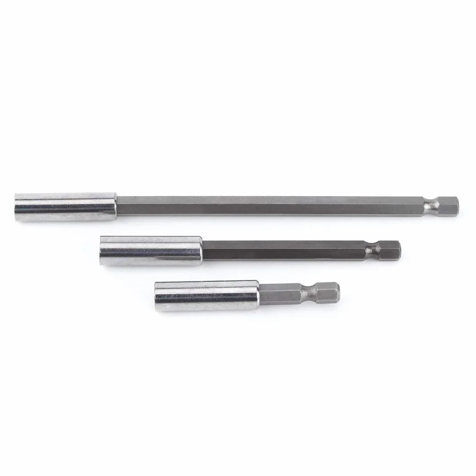 3 szt. Bithalter Bohrerhalter Magnetbohrer Schraubendreher Bit Halter 1/4 Zoll Sechskantschaft