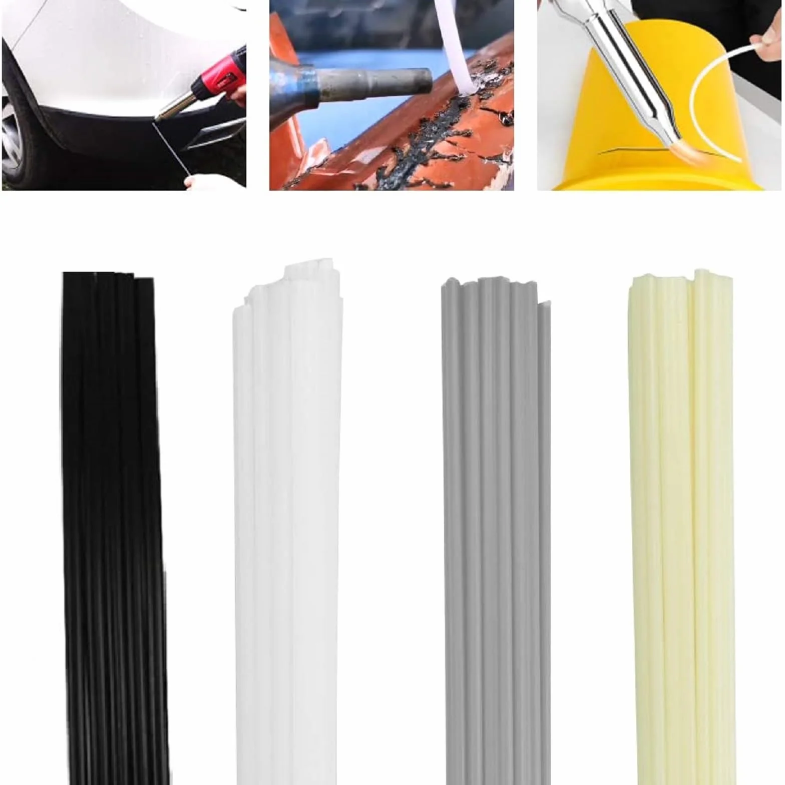 Pręty spawalnicze, pręty spawalnicze, druty spawalnicze, pałeczki spawalnicze ABS/PVC/PE/PP do spawania tworzyw sztucznych do spawania tworzyw sztucznych, naprawa zderzaków (opcja 1)