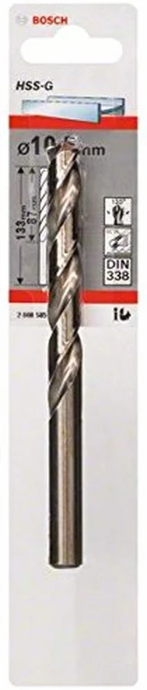 Bosch Professional Wiertła do metalu HSS-G (Ø 10,5 mm, Akcesoria wiertarek)