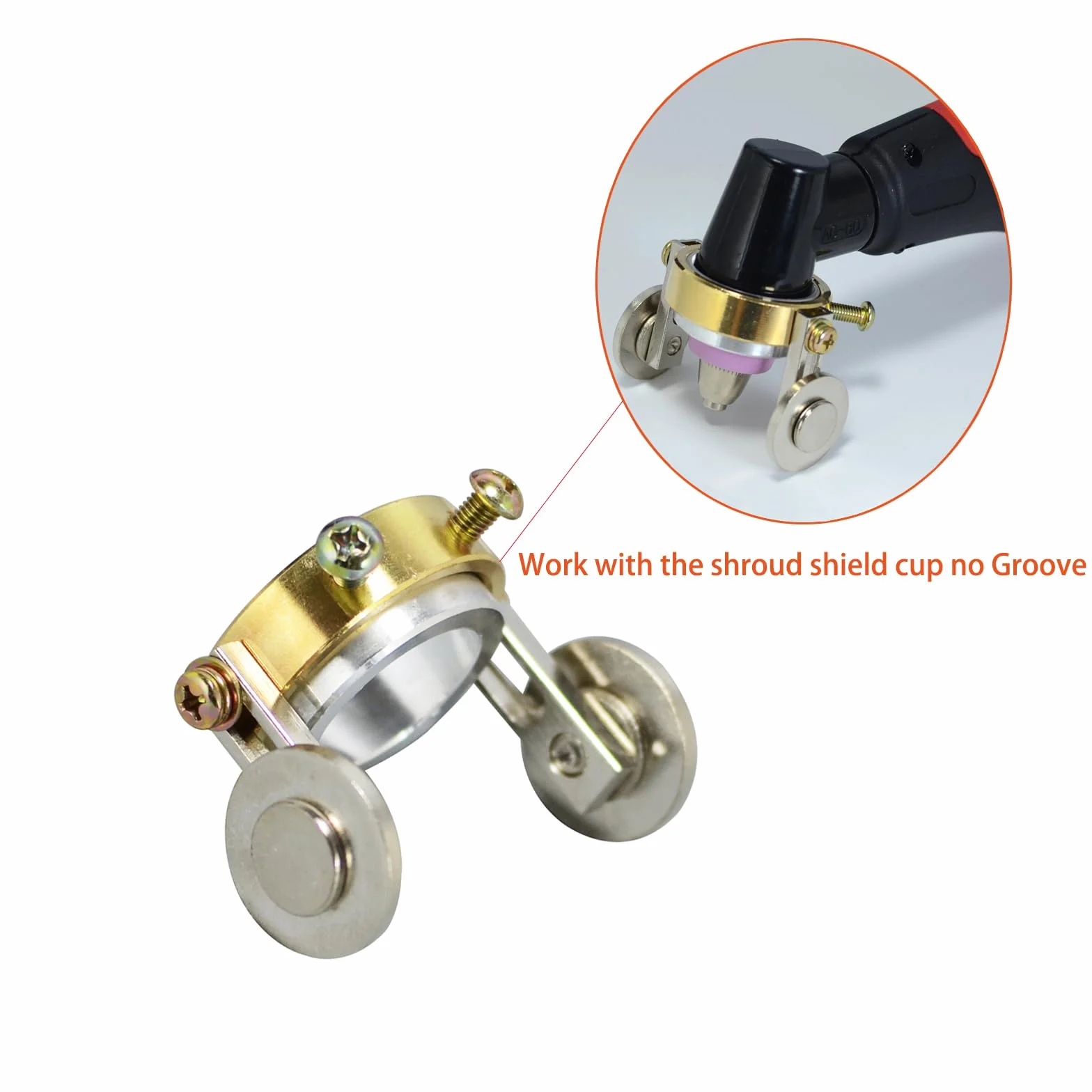 RIVERWELD SG-55 AG-60 Plasmat Cutter Roller Wałowy Koło Dystansowe Circle Compass Stand Off Fit Pilot Arc Uruchomienie