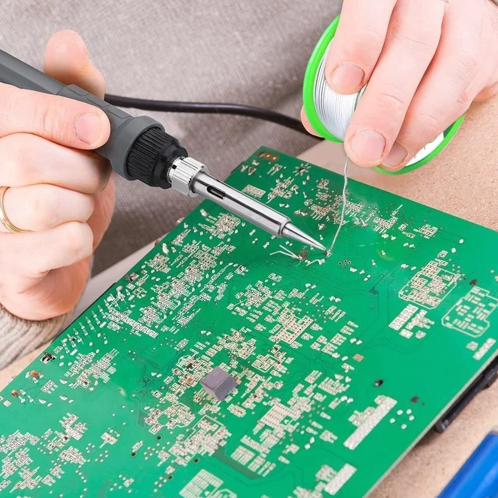 Cyna do lutowania 1,0 mm, bezołowiowa cyna z rdzeniem kalafonii 20 g do naprawy i majsterkowania elektronicznych komponentów lutowniczych