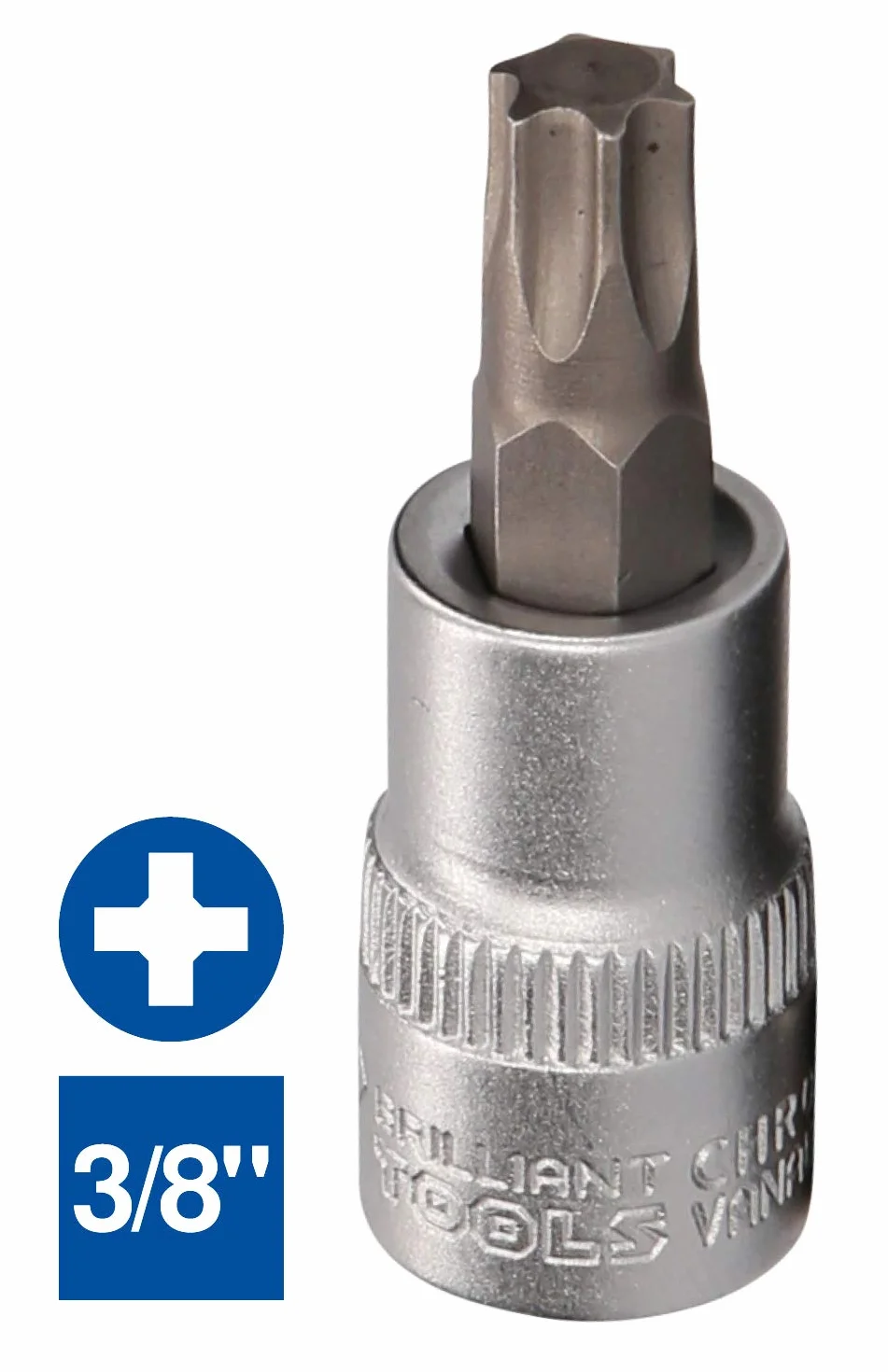 BRILLIANT TOOLS BT021945 3/8" Torx-Nasadka z bitami, T40 [Powered by KS TOOLS]