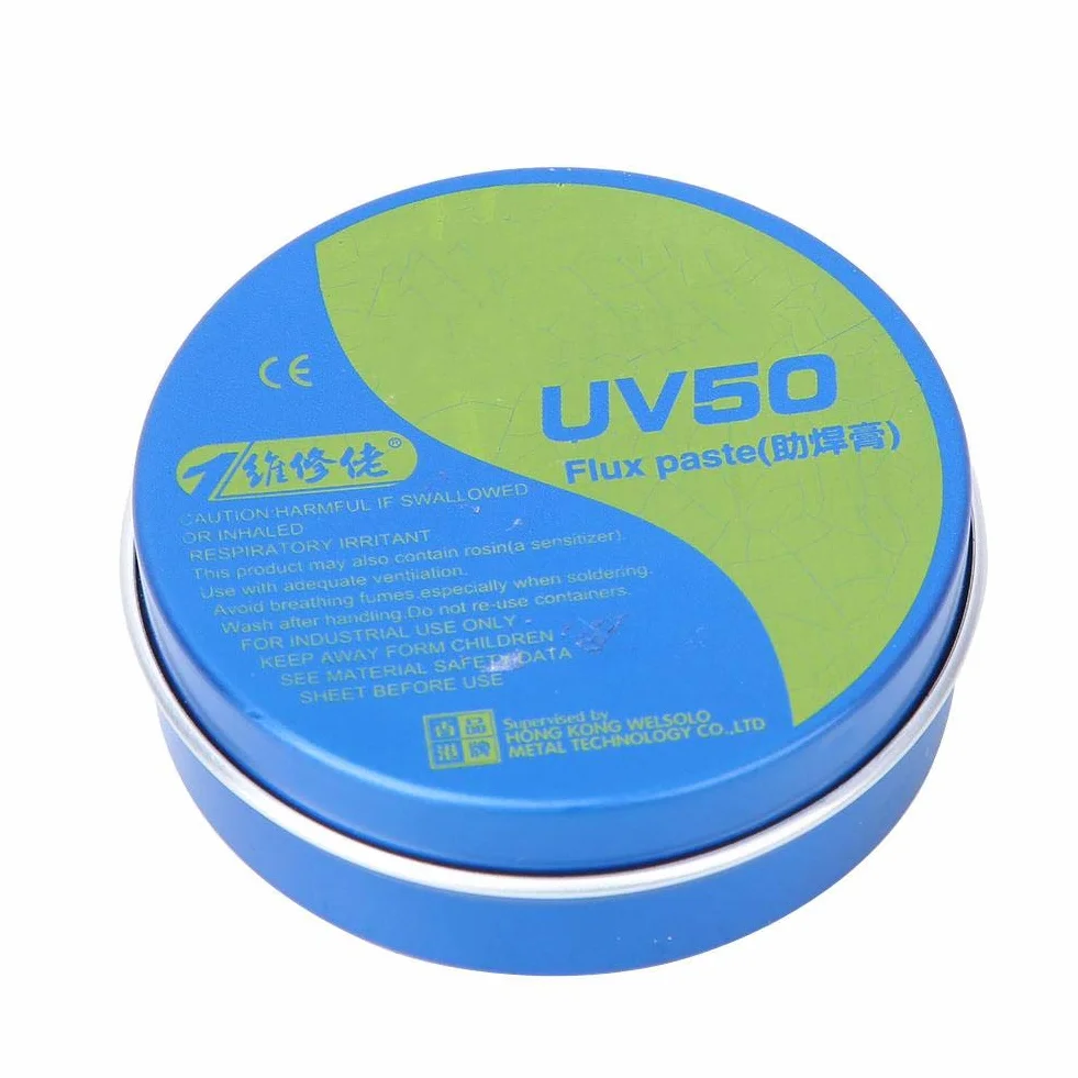 Flux - MCN-UV50 Pasta do Lutowania Cynowa, Lutowanie Cynowe do Lutowania Elektrycznego na PCB/BGA/PGA/SMD