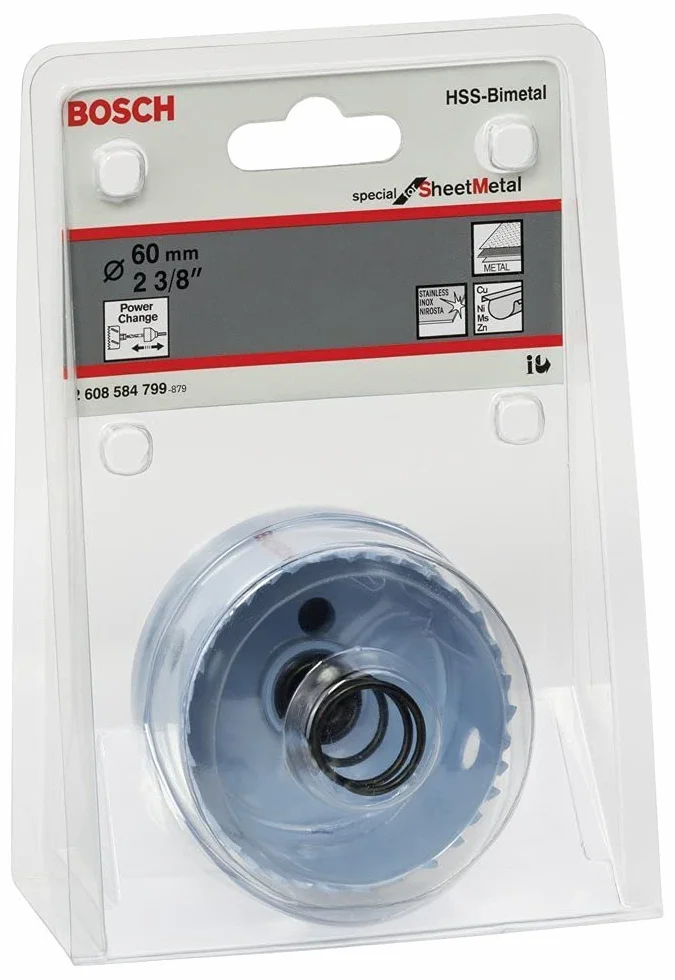 Bosch Profesional Piła otwornica Sheet Metal 60 mm, 2 3/8"