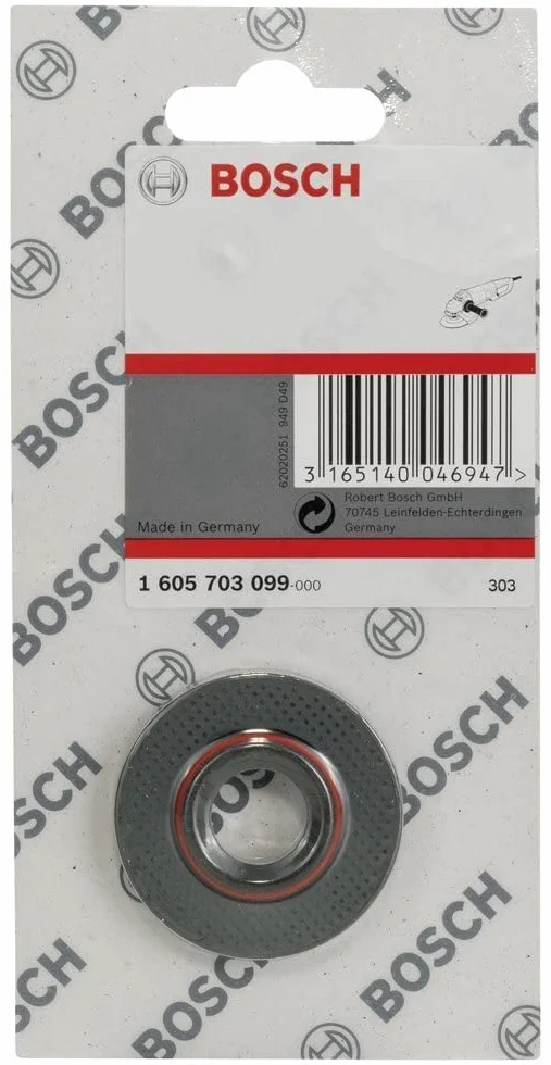 Bosch Professional 1x Kołnierze Mocujące (do Tarcz 115–150 mm z gwintem M14, Osprzęt do Szlifierek do Betonu Bosch)