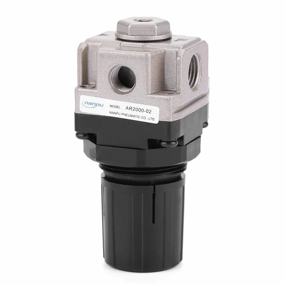 Reduktor ciśnienia G1/4 Regulator ciśnienia Haofy Zawór kontroli ciśnienia z manometrem 0,05 ~ 0,85Mpa Regulowany zawór sterujący przełącznikiem ciśnienia Zawór kontroli ciśnienia dla sprężarki powietrza Sprężarka powietrza