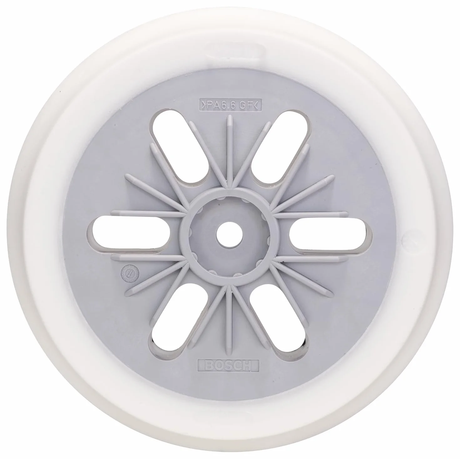 Bosch Professional 2608601114 płyta szlifierska do GEX150AC, biała, 150 mm
