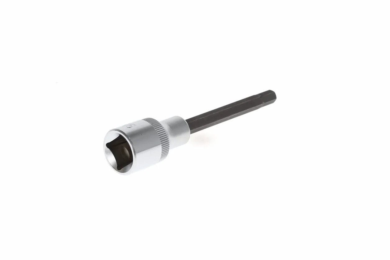 GEDORE red nasadka do wkrętarki bit długa 6-kątna, SW 6 mm, 1/2'' 12,5 mm, nasadka śrubokręta, R62550619, stal