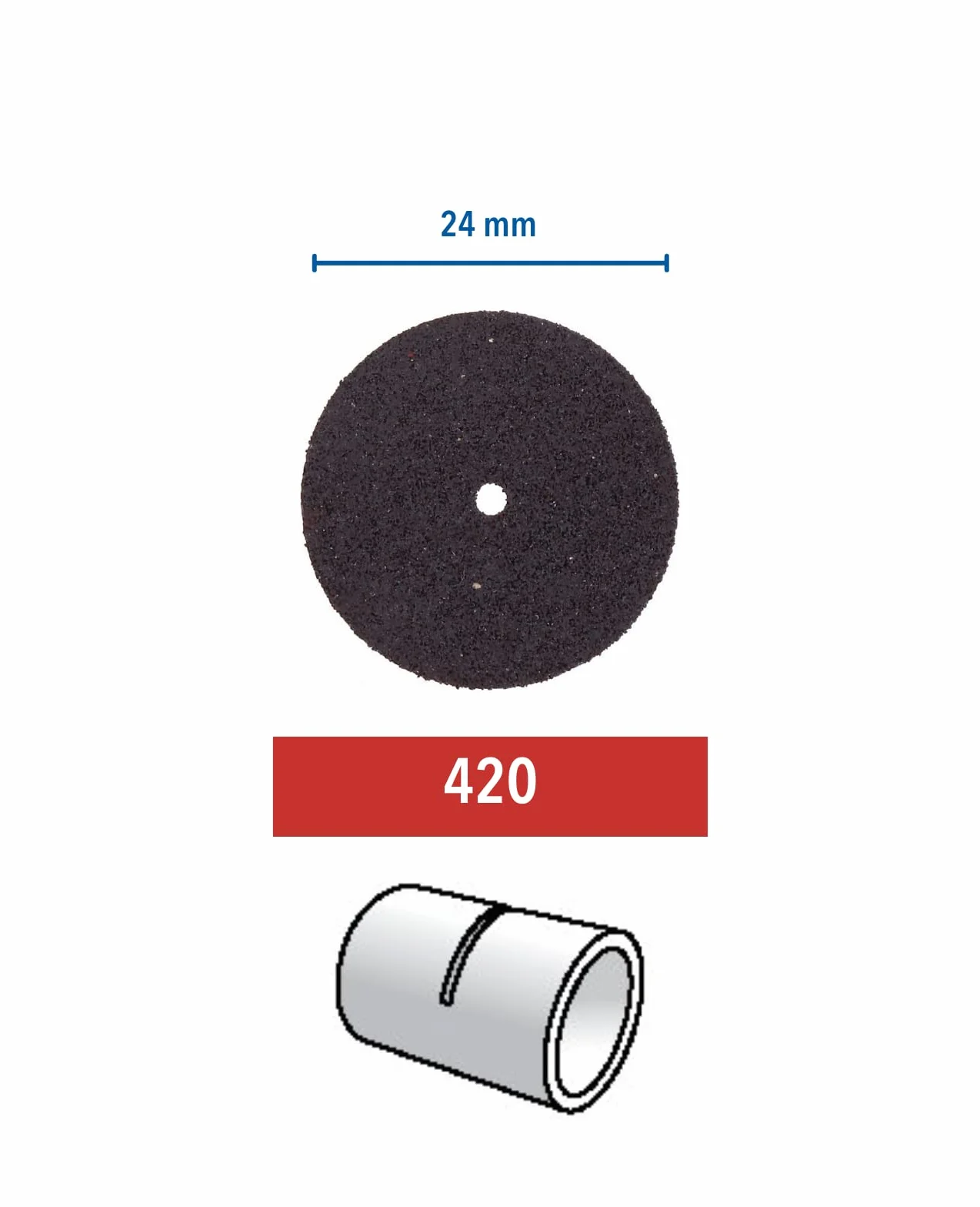 Dremel 420 20 tarcz tnących 23,8 mm
