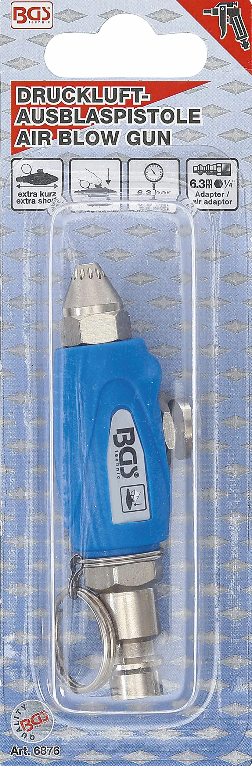 BGS 6876 | Pistolet pneumatyczny mini