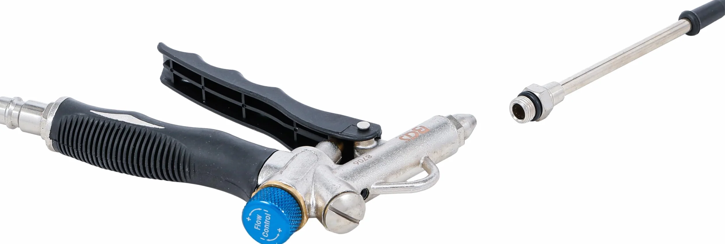 BGS 8706 | Pistolet do przedmuchiwania z regulatorem ilości