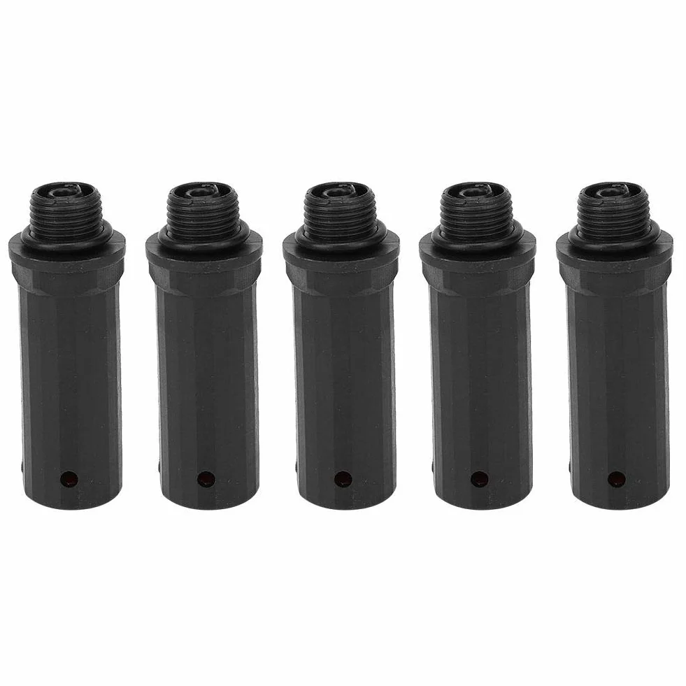 Odpowietrznik sprężarki powietrza, 5 sztuk 15,5 mm nasadka odpowietrzająca do pompy sprężarki powietrza, stabilna wydajność, długa żywotność