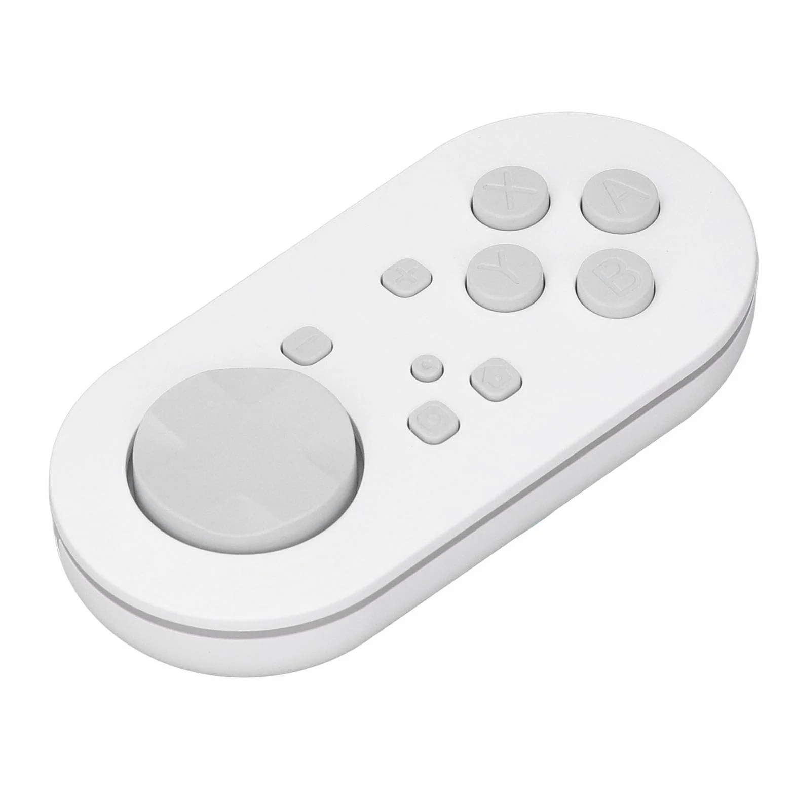 Kontroler Bezprzewodowy Gamepad dla Aplikacji Anki, Przenośny Kompaktowy Kontroler z Kablem i Paskiem do Przełącznika, Odpowiednie dla Studentów i Graczy (WHITE)