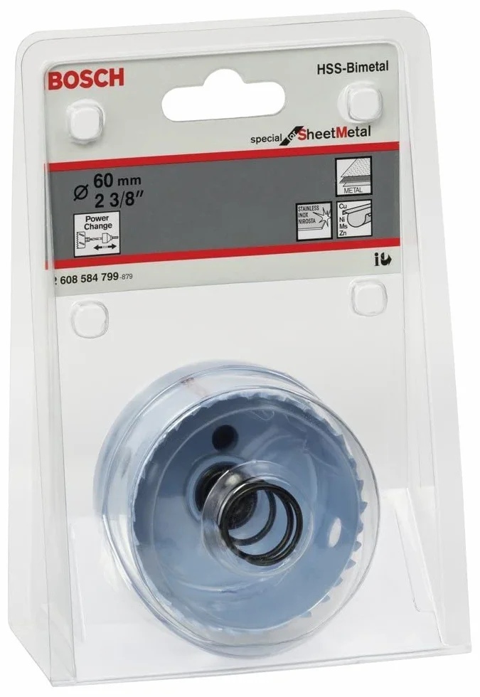 Bosch Profesional Piła otwornica Sheet Metal 60 mm, 2 3/8"