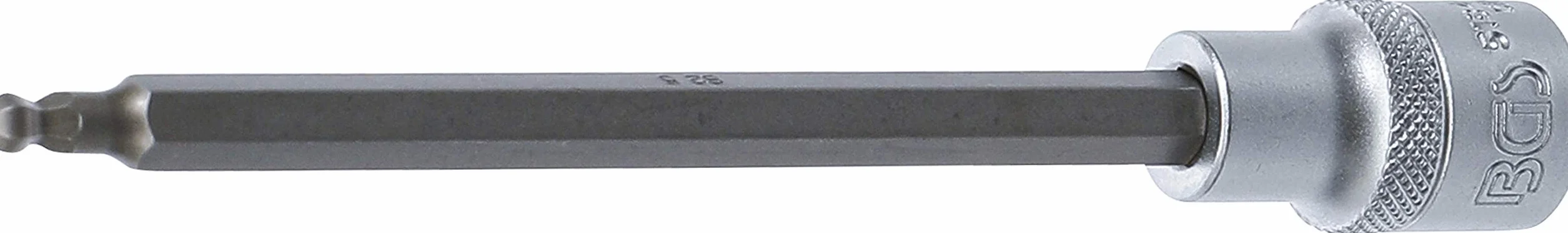 BGS 5184-HB5 | Nasadka do bitów | długość 160 mm | 12,5 mm (1/2") | gniazdo sześciokątne z głowicą kulkową 5 mm