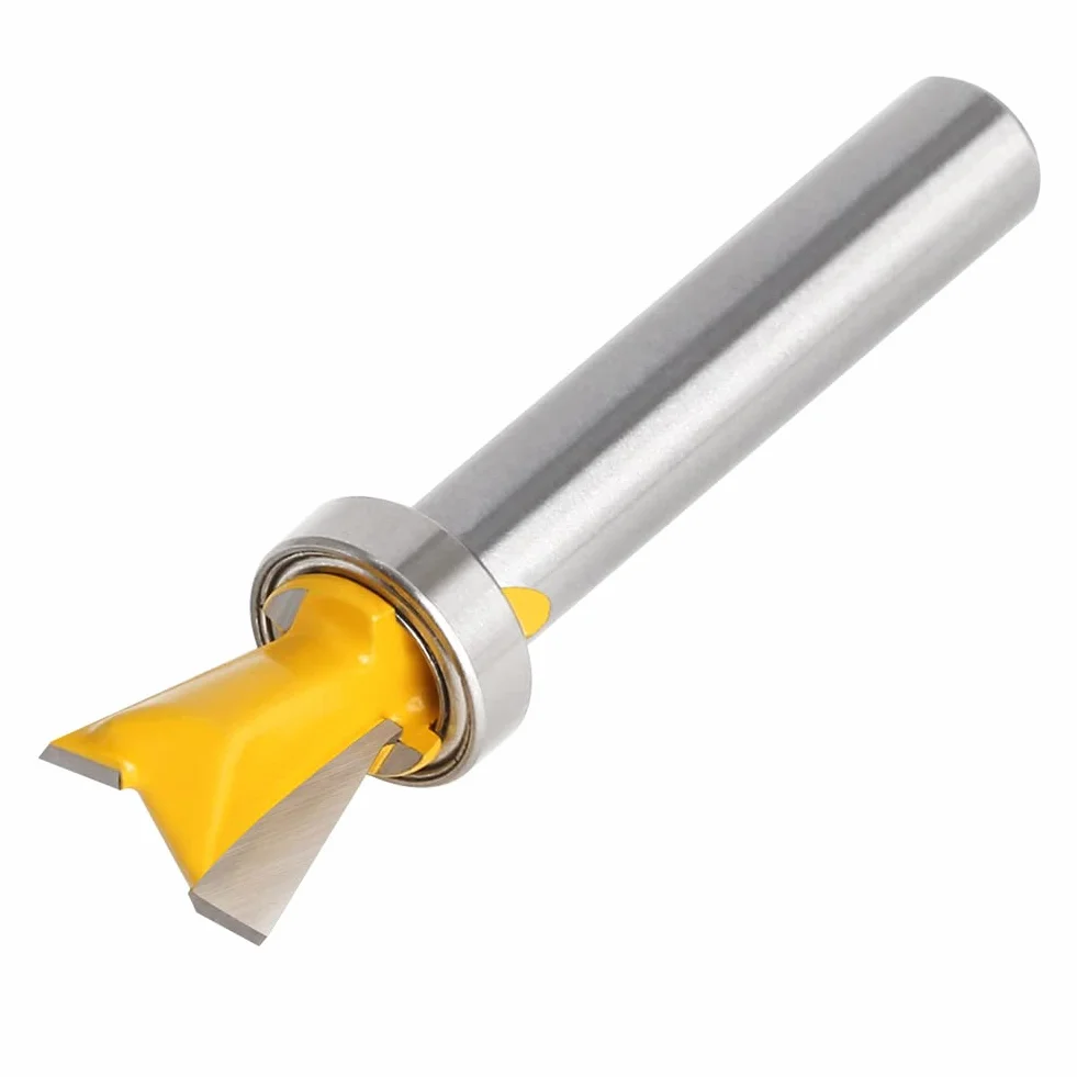 Frez jaskółczy ogon z łożyskiem 8 mm trzonek jaskółczy ogon zestaw wierteł typu jaskółczy ogon wspólne frezy