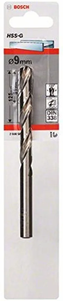 Bosch Professional Wiertła do metalu HSS-G (Ø 9 mm, Akcesoria wiertarek)