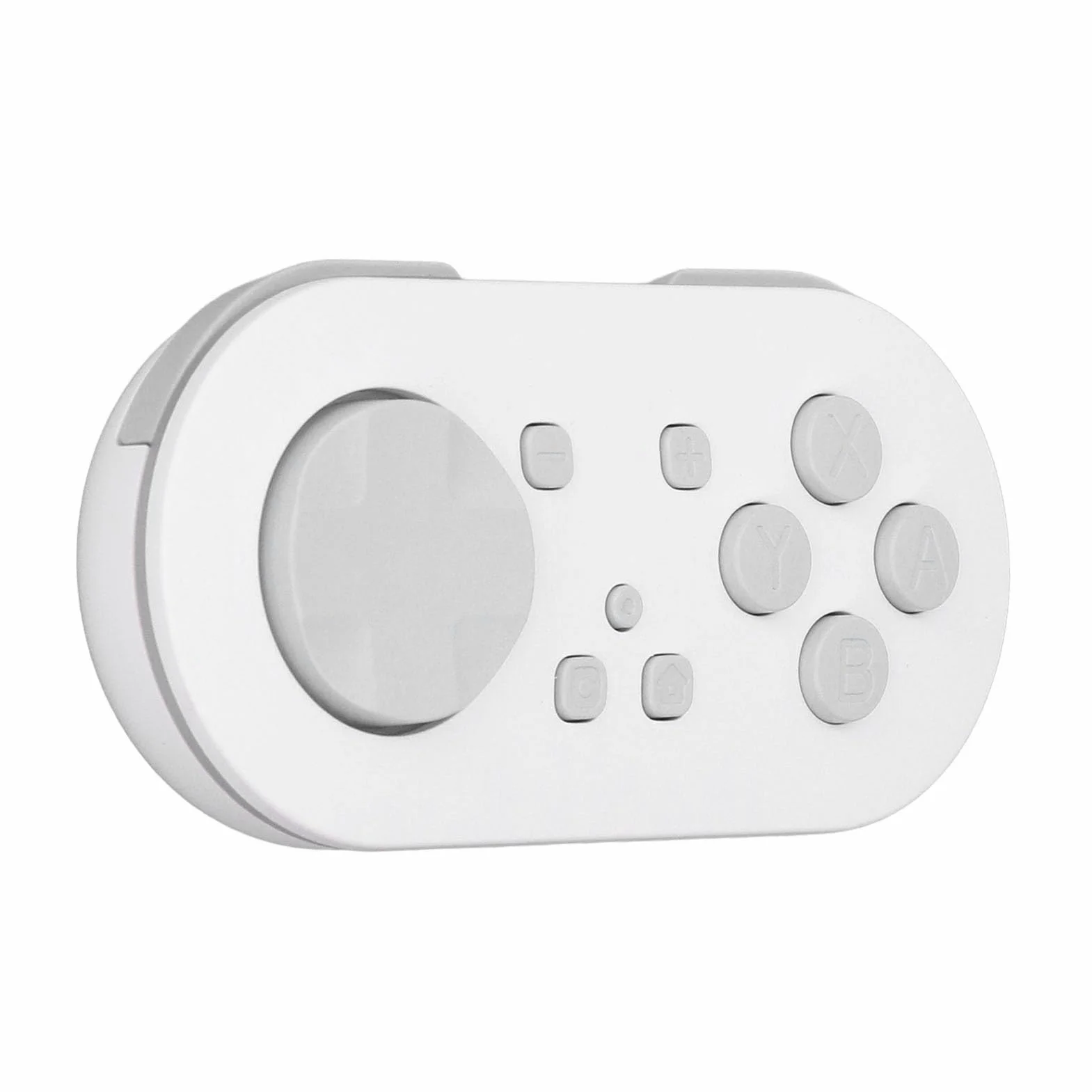 Kontroler Bezprzewodowy Gamepad dla Aplikacji Anki, Przenośny Kompaktowy Kontroler z Kablem i Paskiem do Przełącznika, Odpowiednie dla Studentów i Graczy (WHITE)