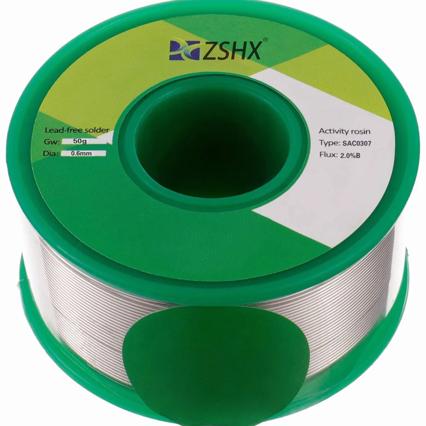 Drut lutowniczy Sn99 Ag0,3 Cu0,7 rdzeniowy kalafoniowy drut lutowniczy do lutowania elektrycznego (0,6 mm 50 g)