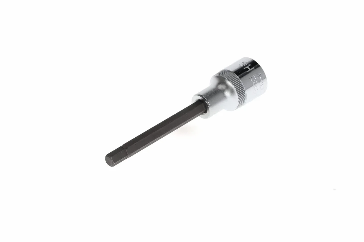 GEDORE red nasadka do wkrętarki bit długa 6-kątna, SW 6 mm, 1/2'' 12,5 mm, nasadka śrubokręta, R62550619, stal