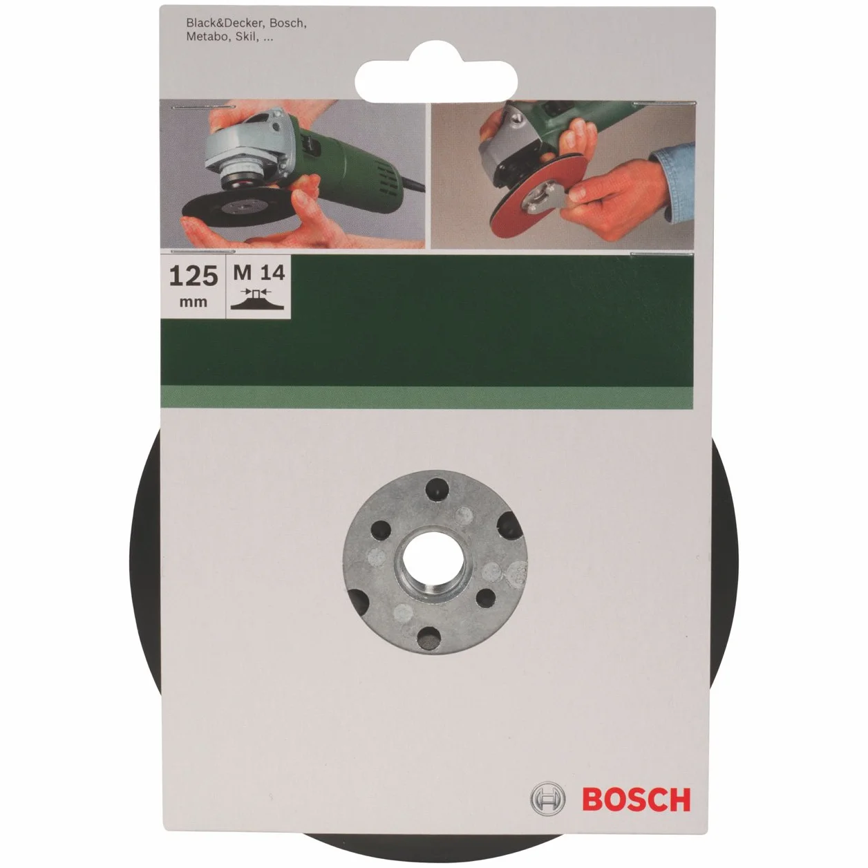 Bosch 2609256257 Płyta szlifierska 125 mm do systemu mocowania szlifierki kątowej