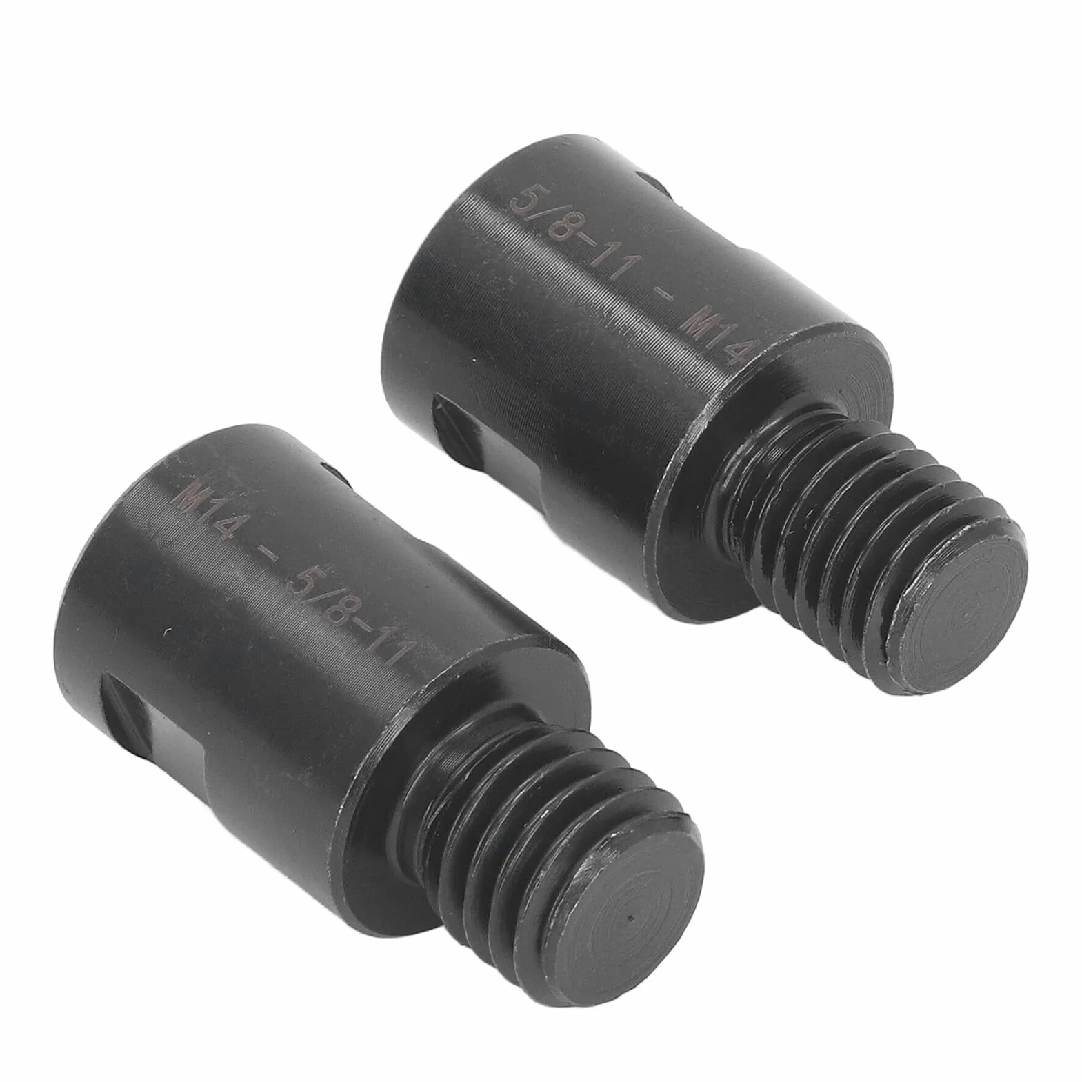 2-częściowy Adapter Gwintowy, Stabilne Połączenie do Elektronarzędzi, Wysoce Kompatybilny z Różnymi Bitami, Stal Stopowa, 5/8 Cala do M14 i M14 do 5/8 Cala