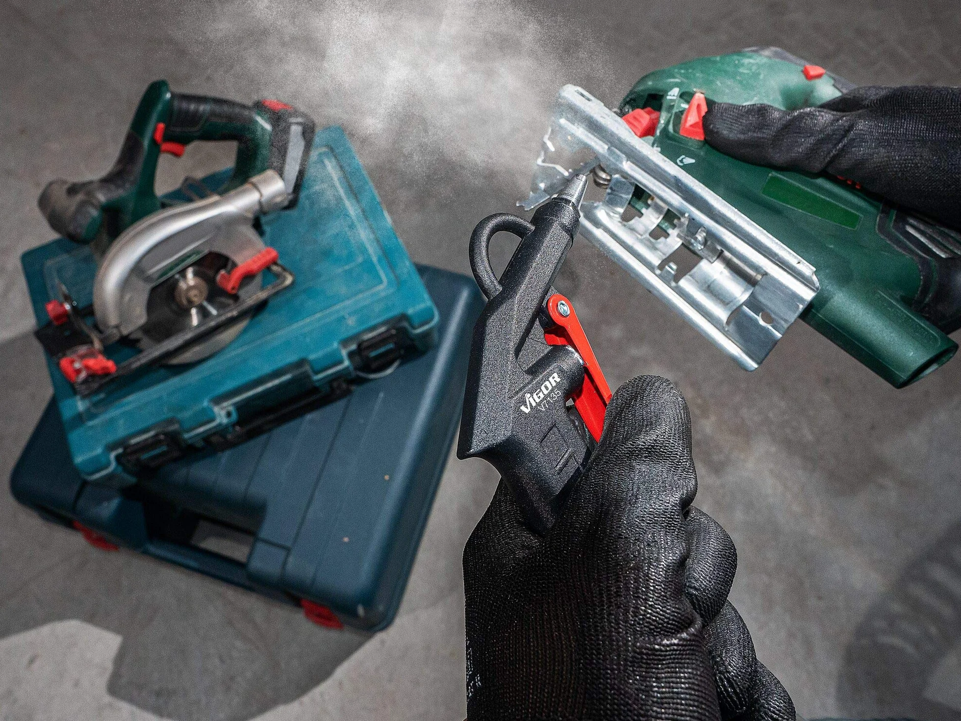Vigor V7135 pistolet do wydmuchiwania ∙ krótki