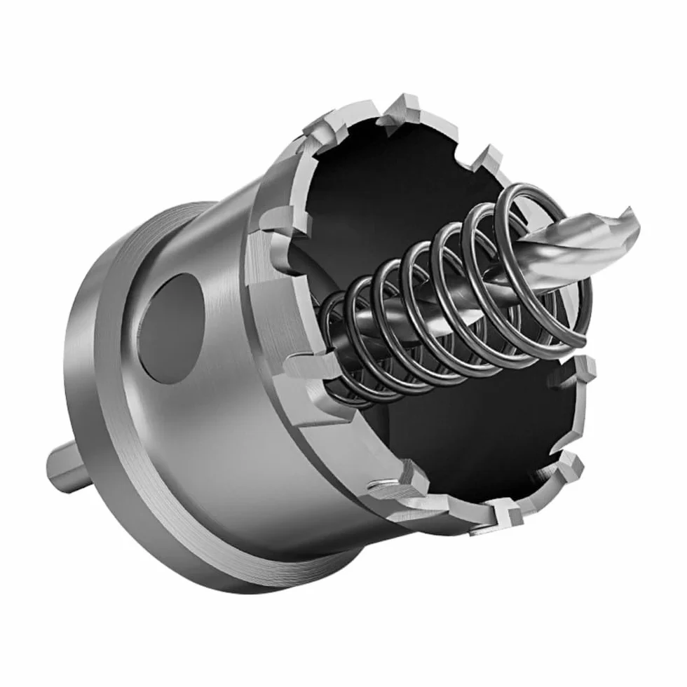 1 Pc 5A Carbide Tip TCT Drill Bit Hole Saw 12-150mm Drill Bit Set Hole Saw Cutter For Stainless Steel Metal Alloy Drilling(22mm)