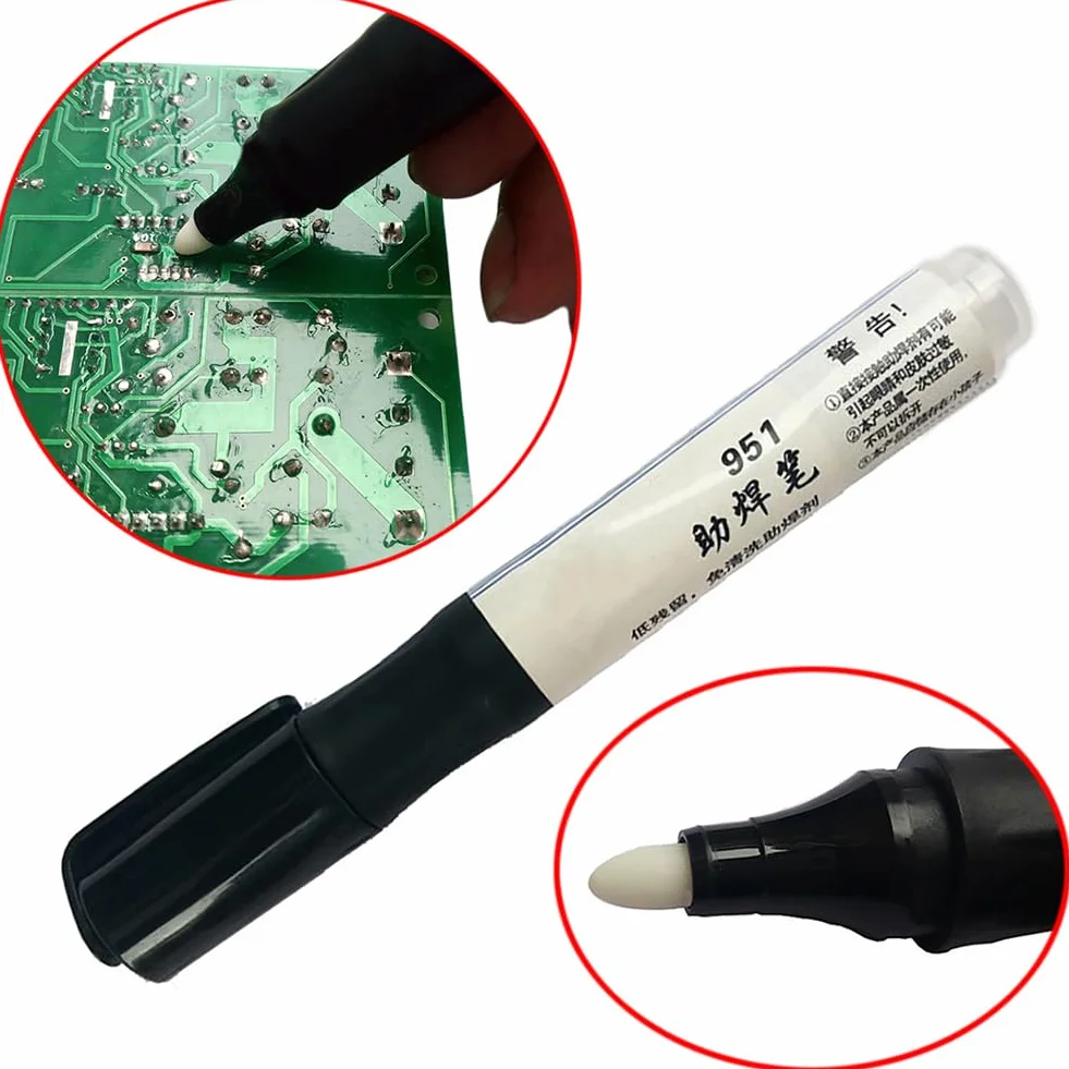951 Kolophonium Flussmittel Stift, PE Flussmittel Stift Flux Pen Low-Solids No-Clean Löten Für DIY Solder Power Hand Repair Tool 1 stück 13 cm