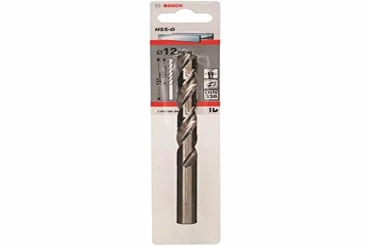 Bosch Professional Wiertła do metalu HSS-G (Ø 12 mm, Akcesoria wiertarek)