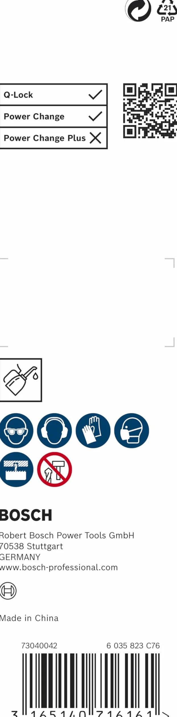 Bosch Profesional WIERTŁO CENTRUJĄCE HSS-G 100
