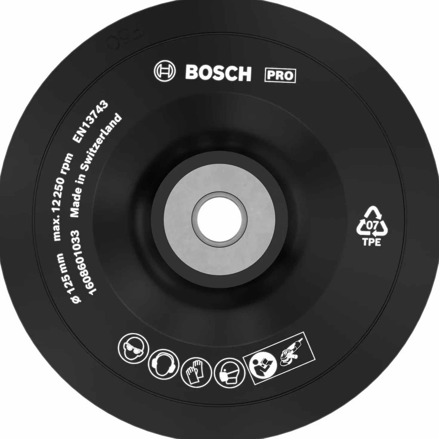 Bosch Profesional TALERZ POD FIBRĘ M14 125mm SOFT