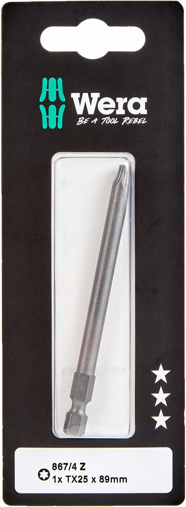 Wera 867/4 Z TORX 25 x 89 mm SB