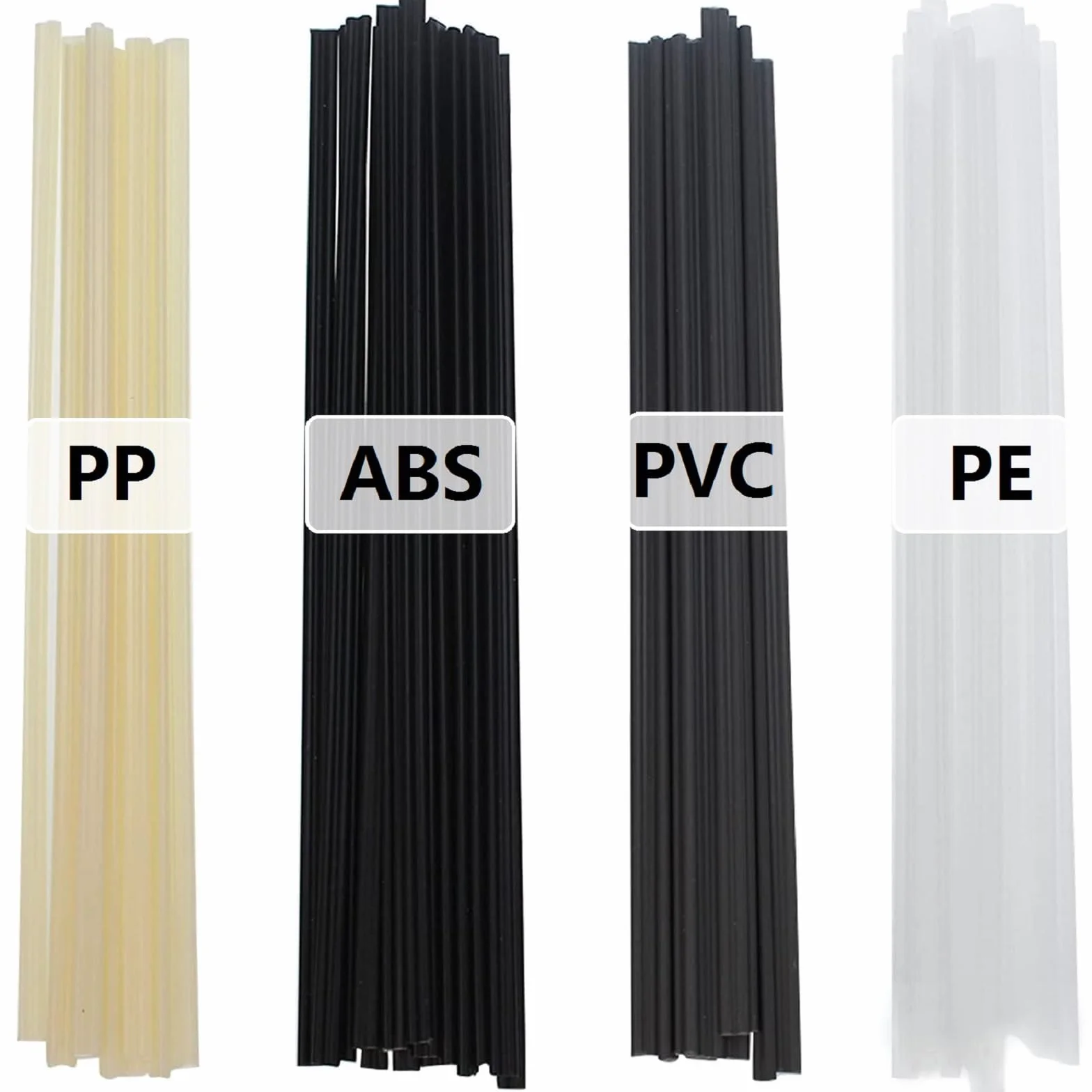 Pręty spawalnicze, pręty spawalnicze, druty spawalnicze, pałeczki spawalnicze ABS/PVC/PE/PP do spawania tworzyw sztucznych do spawania tworzyw sztucznych, naprawa zderzaków (opcja 1)
