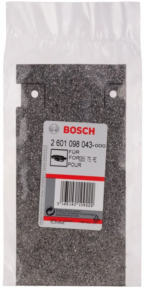 Bosch 2601098043 precyzyjna płyta szlifierska, 20 cm x 9,8 cm x 0,3 cm, srebrna