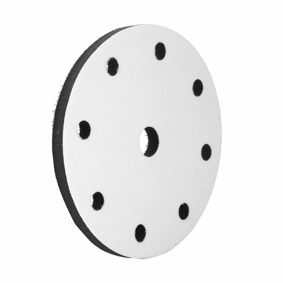 Miękka podkładka szlifierska, miękki bufor z gąbki o średnicy 150 mm, podkładka z gąbki do szlifierki, podkładka buforowa z gąbki (6 cali 9 otworów)