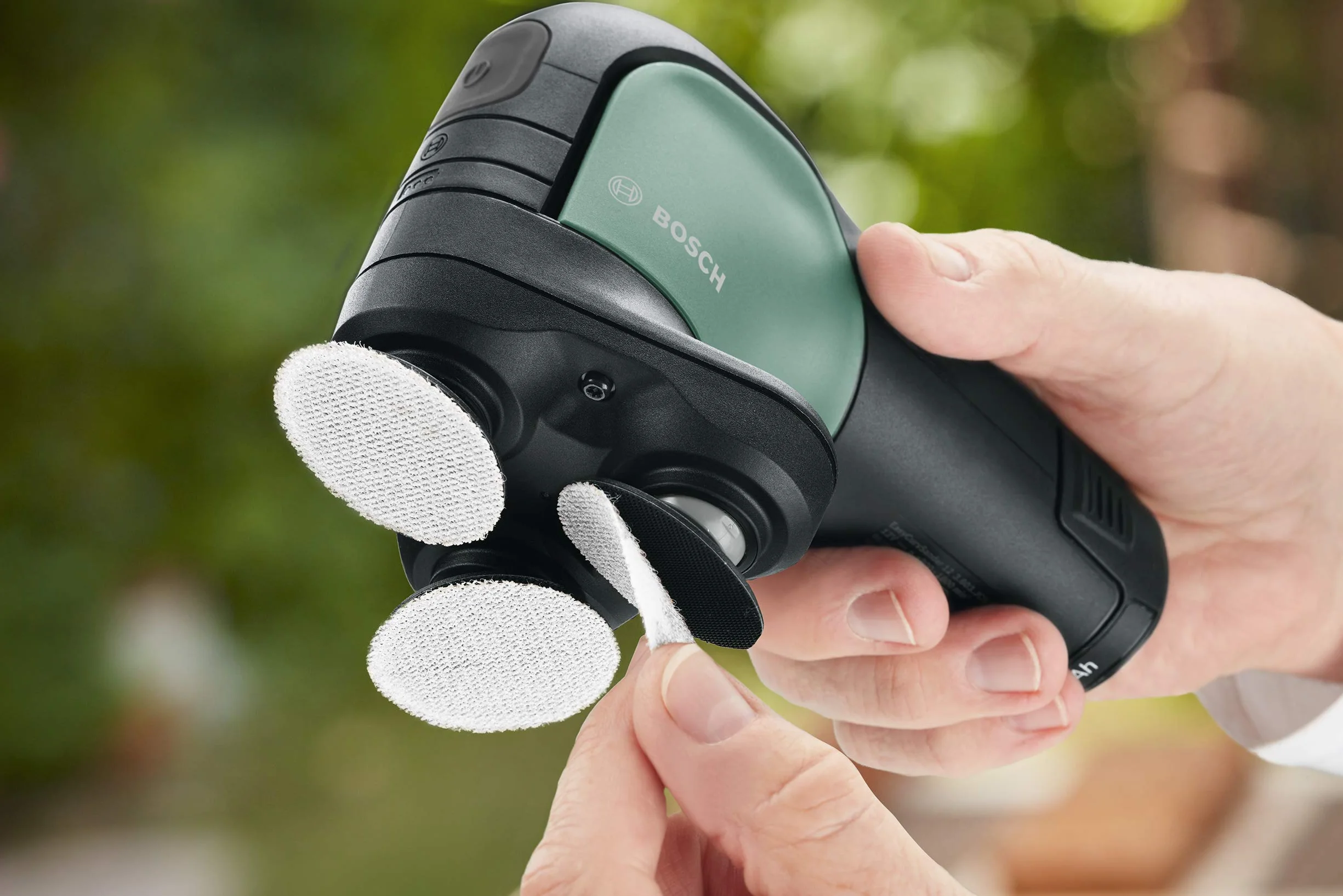Bosch 12 sztuk materiałów ściernych (do drewna i farby, Ø 40 mm, ziarnistość K180, akcesoria szlifierki mimośrodowej)