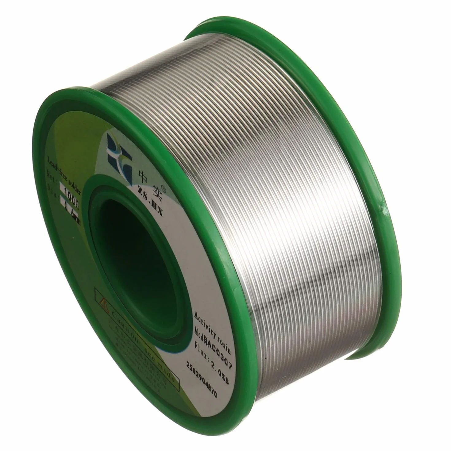 Drut lutowniczy Sn99 Ag0,3 Cu0,7 rdzeniowy kalafoniowy drut lutowniczy do lutowania elektrycznego (0,6 mm 50 g)