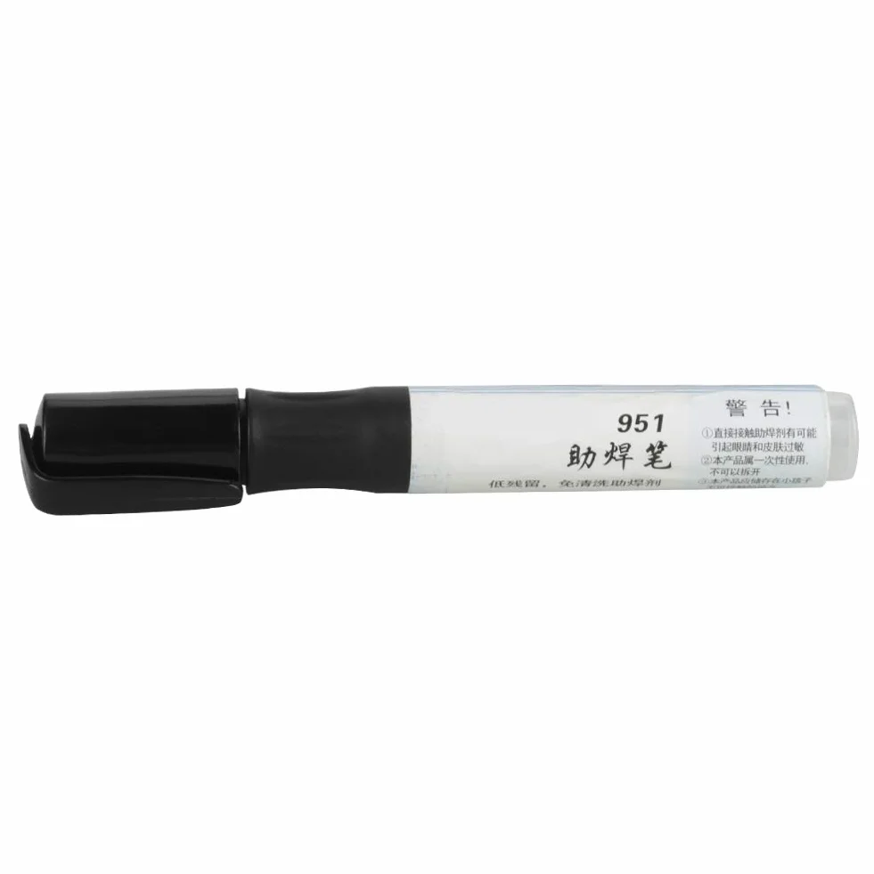 Marhynchus Żywica Lutownicza 951 z Gładkim Topnikiem, Niekorodująca Kalafonia, do Retuszu SMD i PCB, długość 13 Cm