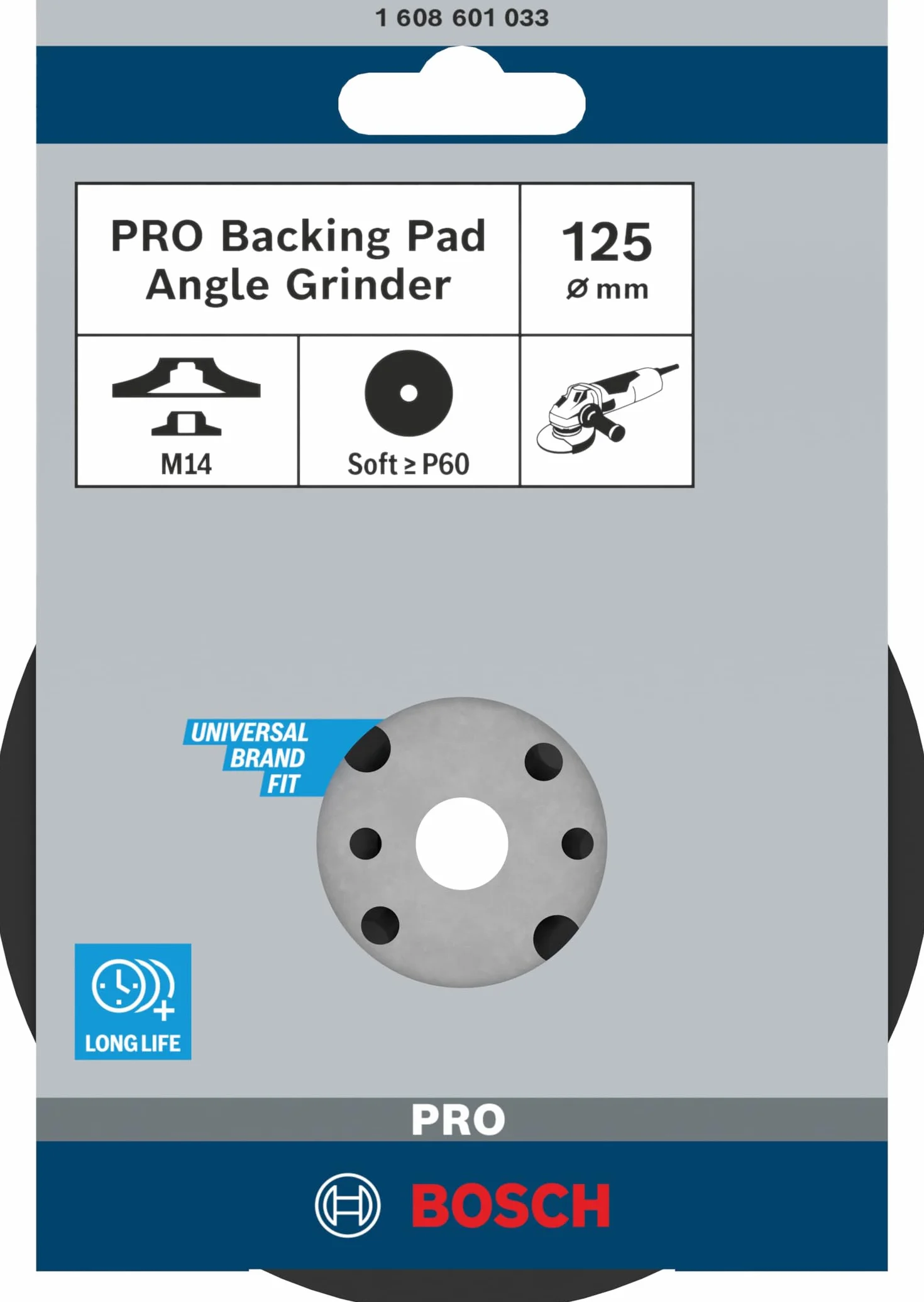 Bosch Profesional TALERZ POD FIBRĘ M14 125mm SOFT
