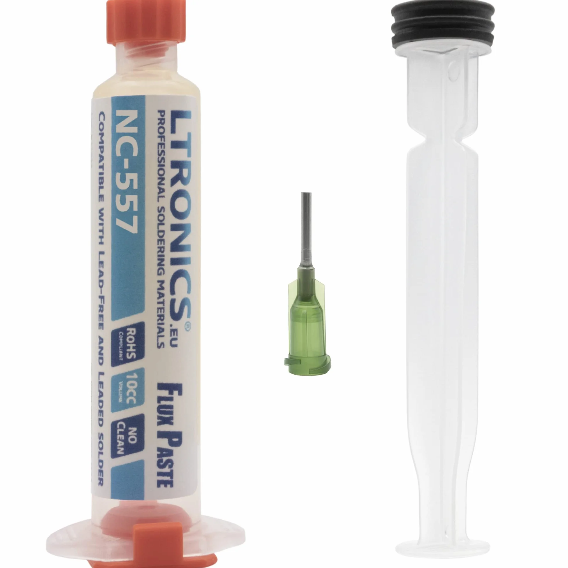 NC-557 Solder Flux Paste for SMD BGA PGA Soldering, 10cc Kit