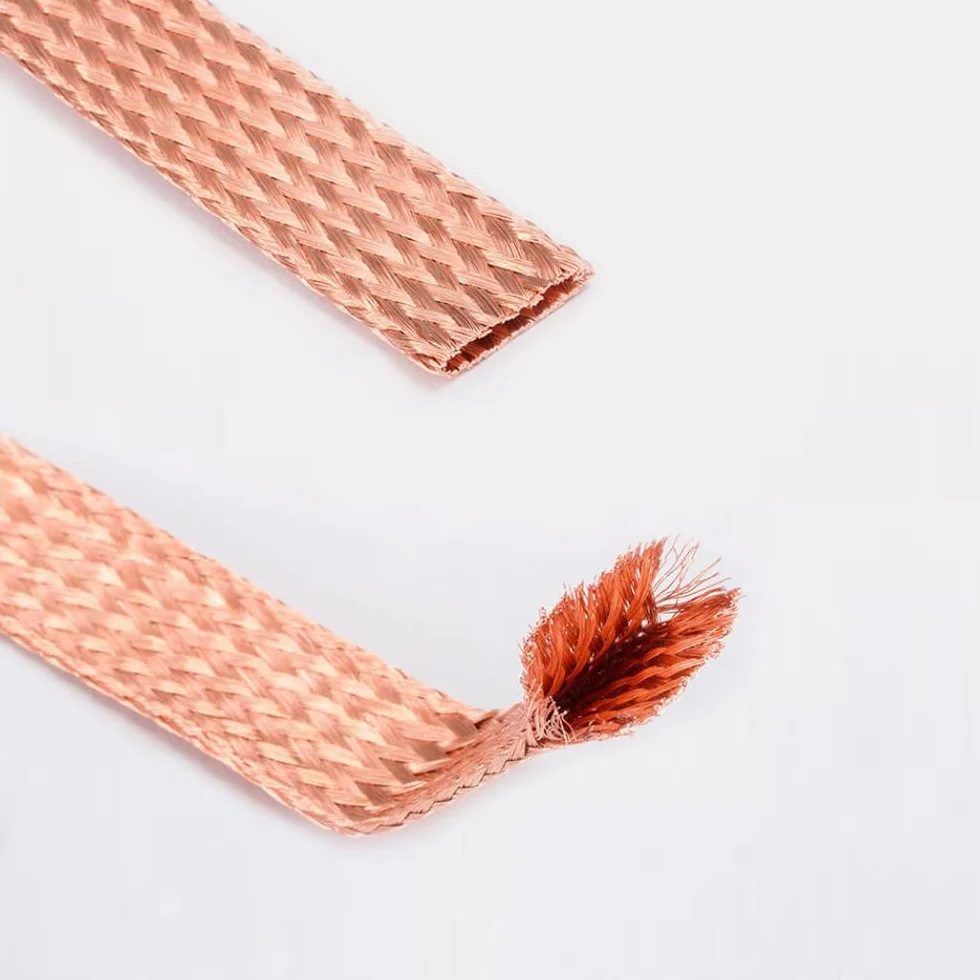 5 m czysta miedź plecionka dzianinowa siatka przeciwzakłóceniowa szerokość 2 mm elastyczny kabel rozlutowywanie knot lutowniczy oplot miedziany knot narzędzie do naprawy drutu